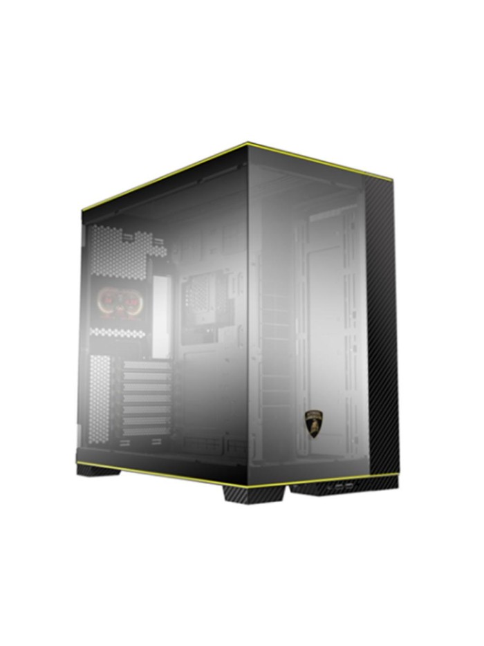 Caja ordenador gaming lian li o11d rgb lamborghini eatx cristal templado negro Caja ordenador gaming lian li o11d rgb lamborghini eatx cristal templado negro