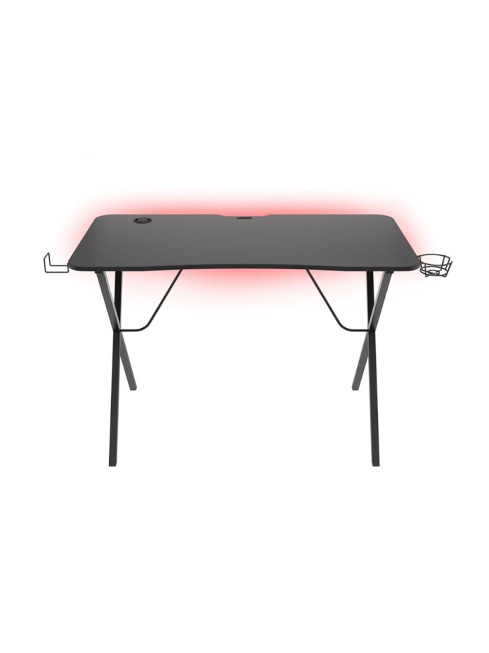 Mesa gaming genesis holm 200 rgb negro carbono Mesa gaming genesis holm 200 rgb negro carbono