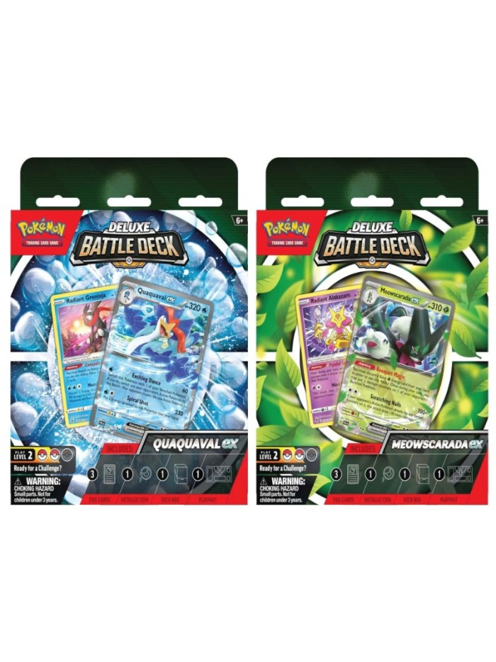 Juego de cartas pokemon tcg mid battle deck 2023 español 1 unidad aleatoria Juego de cartas pokemon tcg mid battle deck 2023 español 1 unidad aleatoria