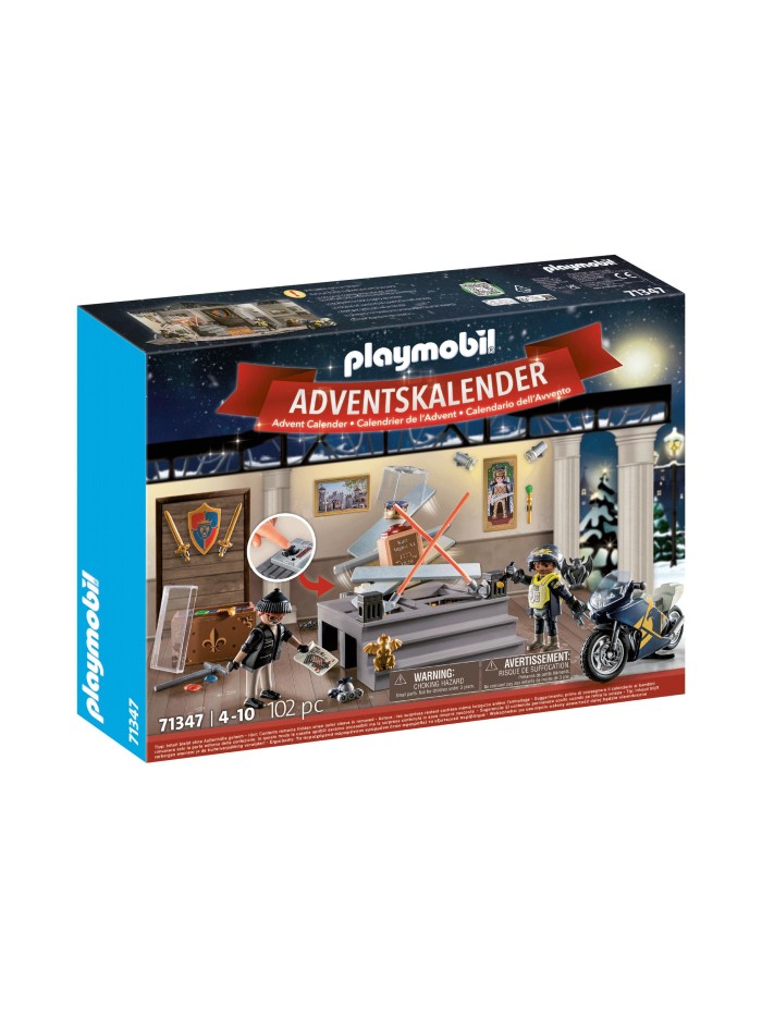 Calendario de adviento playmobil robo en el museo Calendario de adviento playmobil robo en el museo