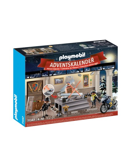 Calendario de adviento playmobil robo en el museo
