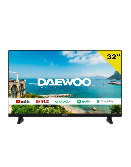 Tv daewoo 32 pulgadas led hd ready - 32dm63ha - android smart tv