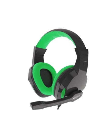 Auriculares gaming genesis argon 100 verdes