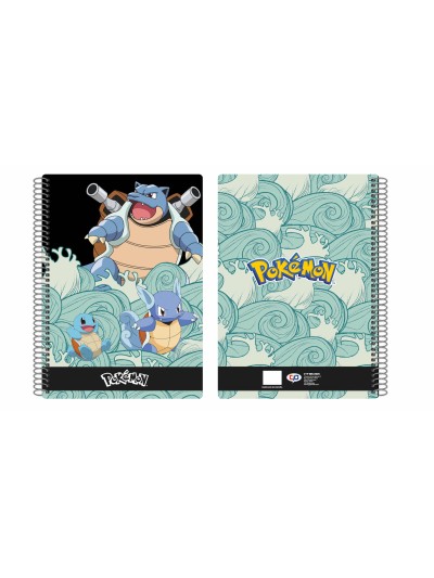 Cuaderno folio cyp brands 80 hojas pokemon squirtle