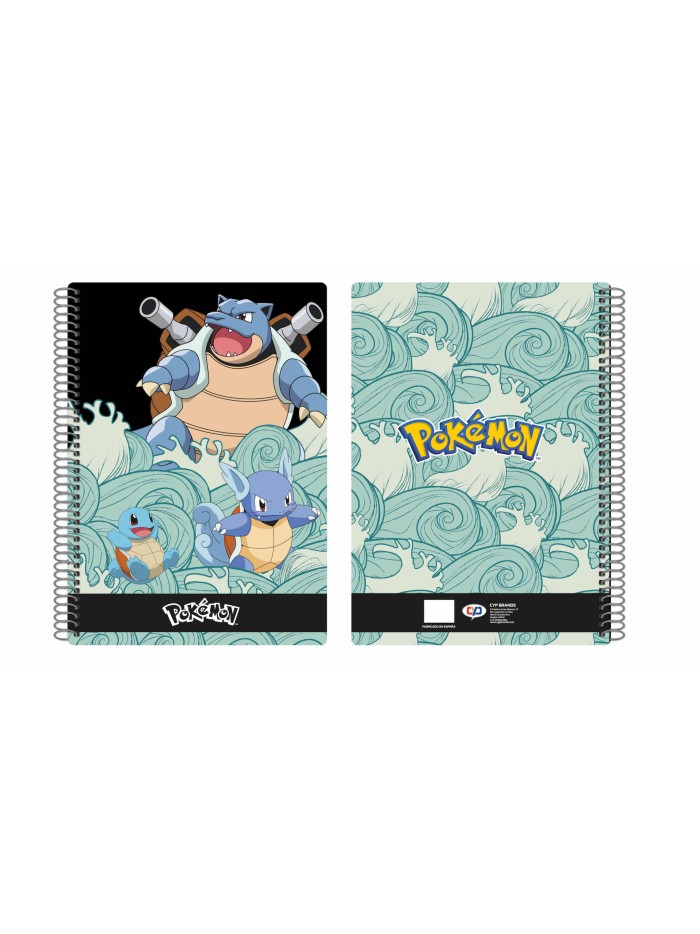 Cuaderno folio cyp brands 80 hojas pokemon squirtle Cuaderno folio cyp brands 80 hojas pokemon squirtle