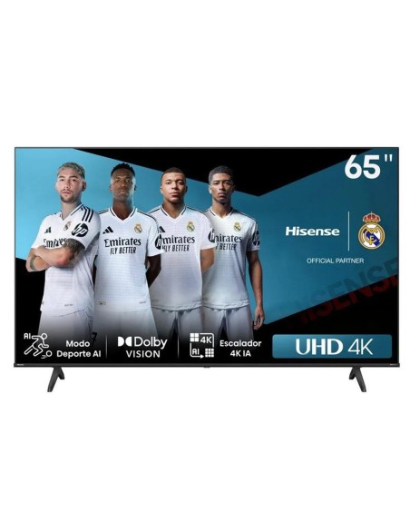 Tv hisense 65 pulgadas dled 4k uhd - 65a6n - smart tv