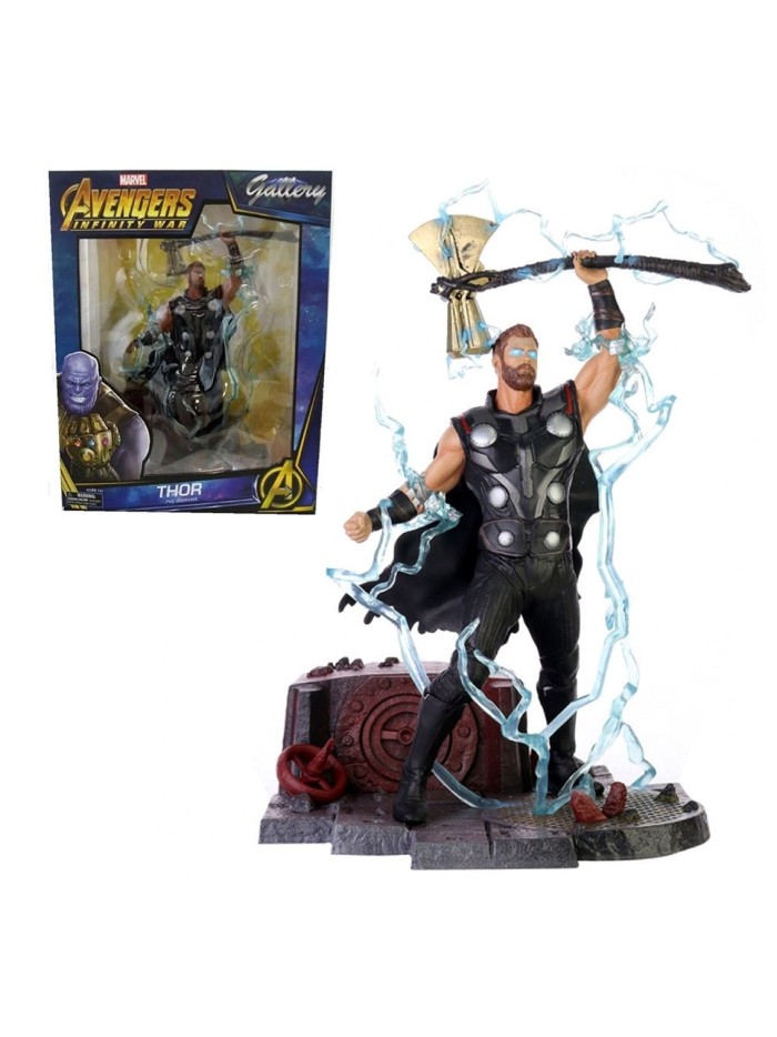 Figura diamond select toys marvel avengers 3 thor con stormbreaker Figura diamond select toys marvel avengers 3 thor con stormbreaker