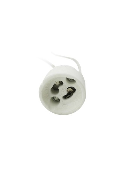 Porta lamparas silever electronic para gu10 230v 15 cm