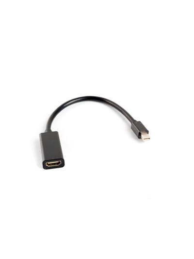 Adaptador lanberg minidisplayport macho - hdmi hembra 20cm negro