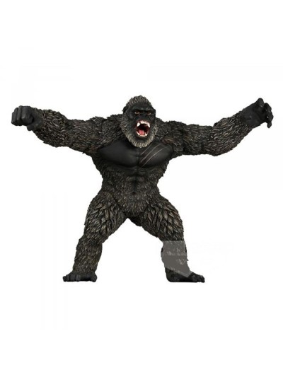 Figura banpresto godzilla y kong: el nuevo imperio monsters roar attack kong 13cm