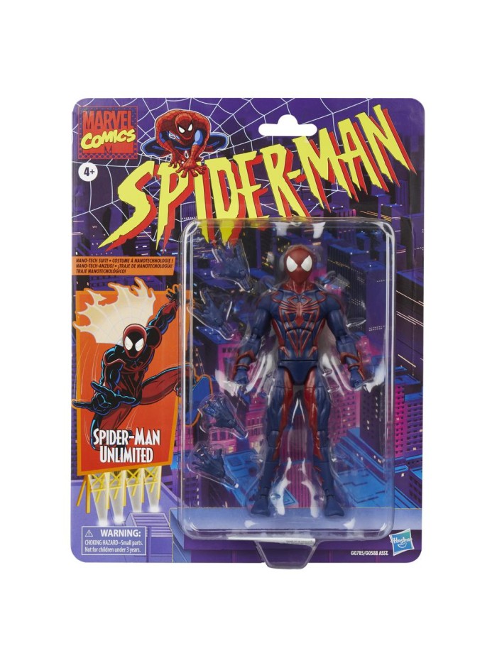 Figura hasbro marvel comics spider - man unlimited Figura hasbro marvel comics spider - man unlimited
