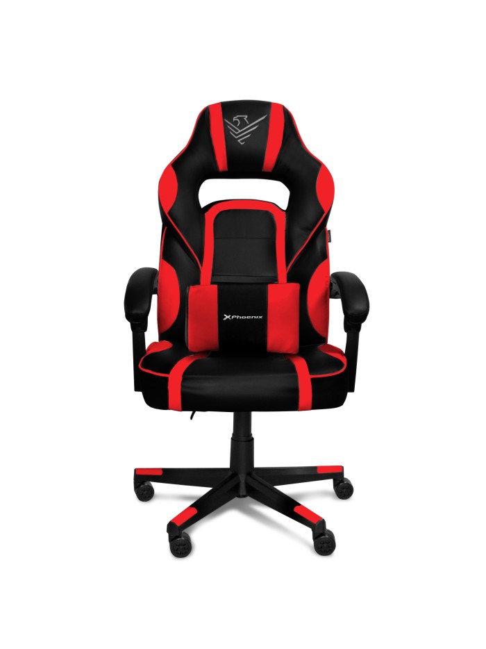 Silla gaming phoenix trophy cuero pu roja Silla gaming phoenix trophy cuero pu roja