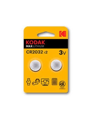 Blister pilas kodak boton - litio ultra cr 2032 blister 2 pilas