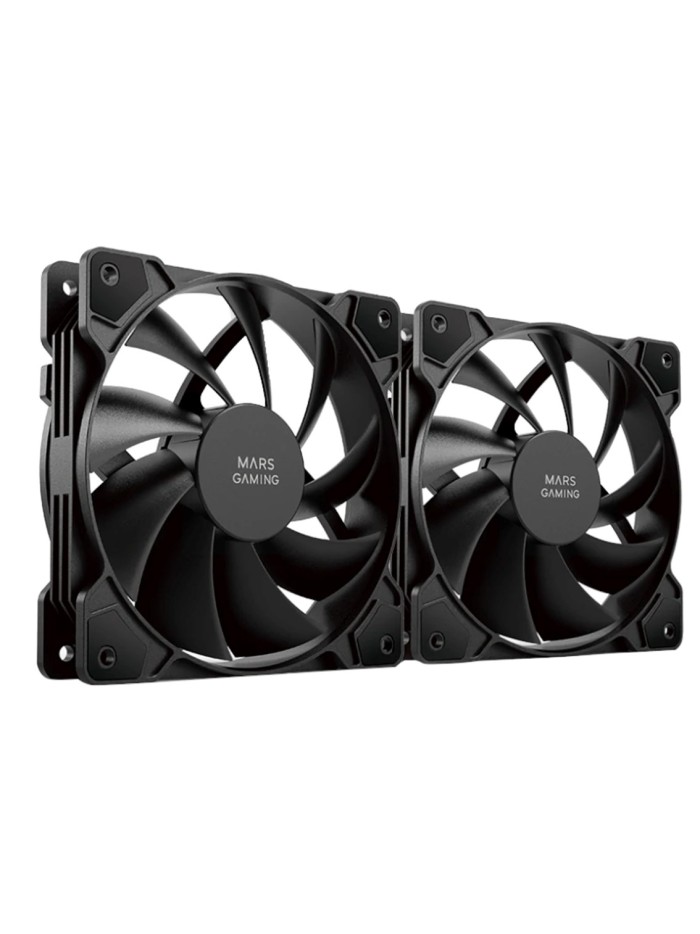 Ventilador mars gaming mfprox2 2 x 120mm negro Ventilador mars gaming mfprox2 2 x 120mm negro