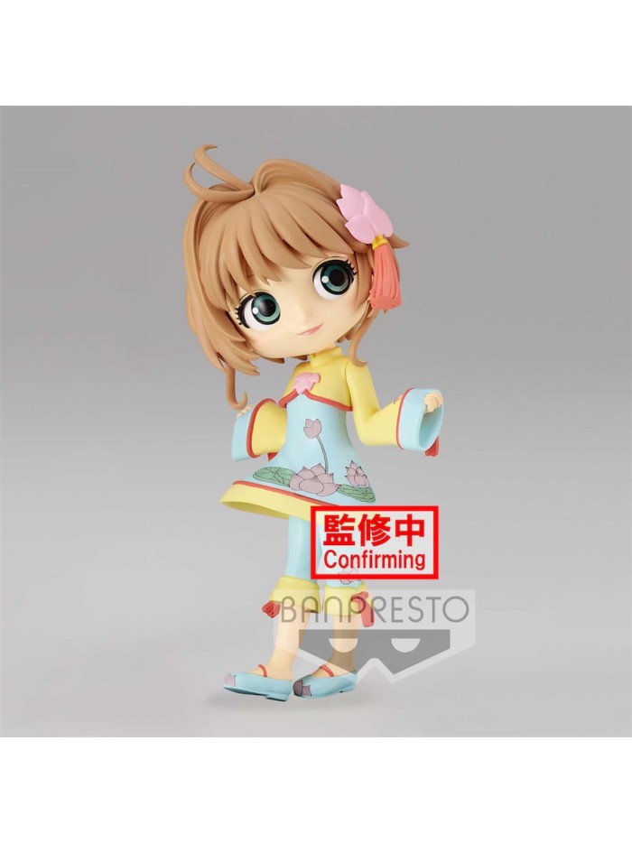 Figura q posket banpresto cardcaptor sakura clear card - sakura kinomoto ver.b