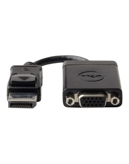 Adaptador displayport a vga dell macho - macho - negro