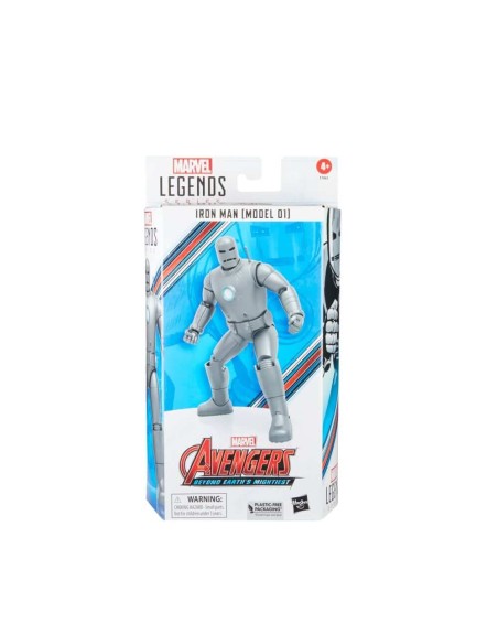 Figura hasbro marvel legends series avengers iron man model 01