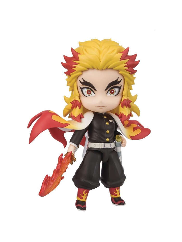 Figura tamashii nations demon slayer kimetsu no yaiba kyojuro rengoku flame breathing mugen train figuarts mini Figura tamashii nations demon slayer kimetsu no yaiba kyojuro rengoku flame breathing mugen train figuarts mini