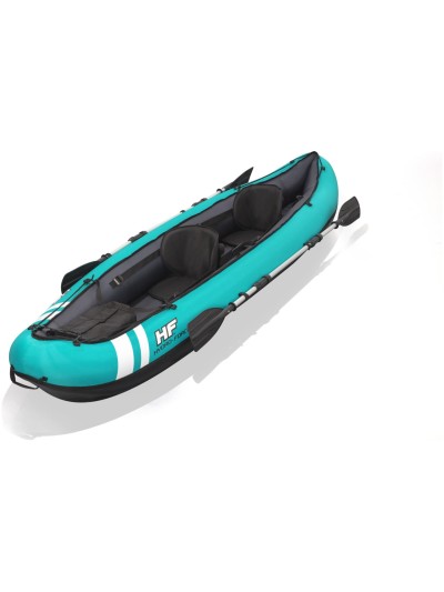 Bestway 65052 - kayak ventura hydro - force x2 con remos para dos personas 330 x 94 x 48 cm