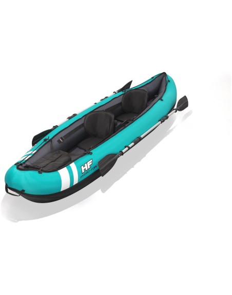 Bestway 65052 - kayak ventura hydro - force x2 con remos para dos personas 330 x 94 x 48 cm