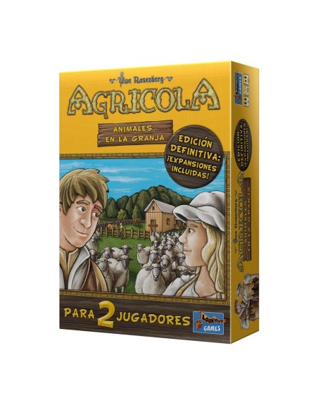 Juego de mesa agricola animales en la granja edicion definitiva expansiones incluidas pegi 10