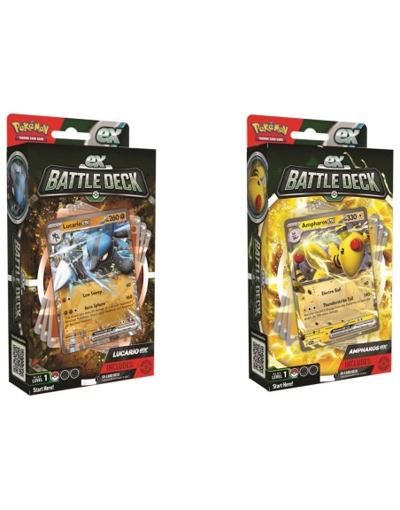 Juego de cartas pokemon tcg baraja de combate q2 2023 español