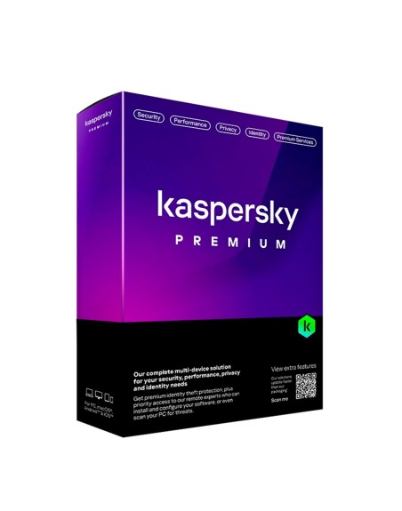 Antivirus kaspersky premium 5 dispositivos 1 año en caja