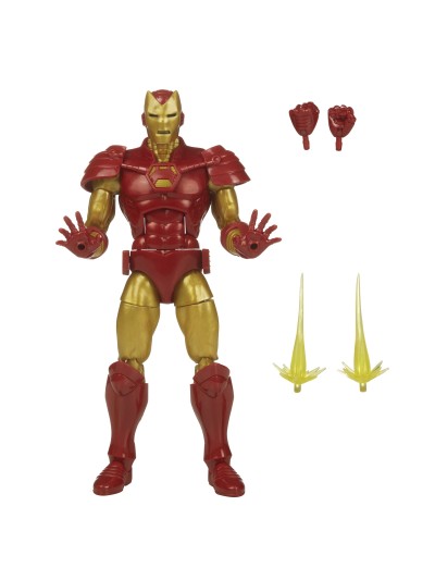 Figura hasbro marvel legends iron man (heroes return)