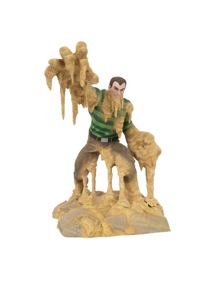 Figura diamond collection marvel comic gallery spiderman sandman Figura diamond collection marvel comic gallery spiderman sandman