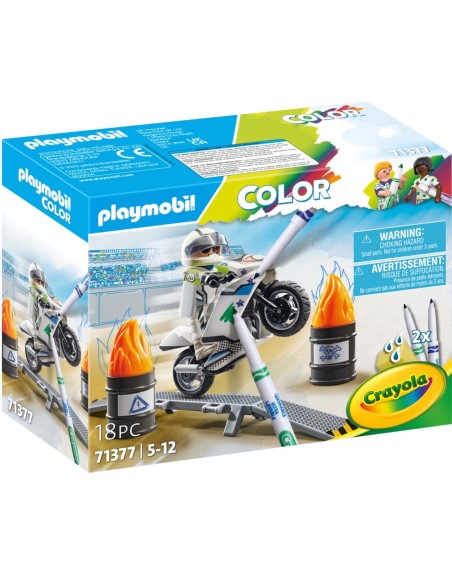 Playmobil color moto