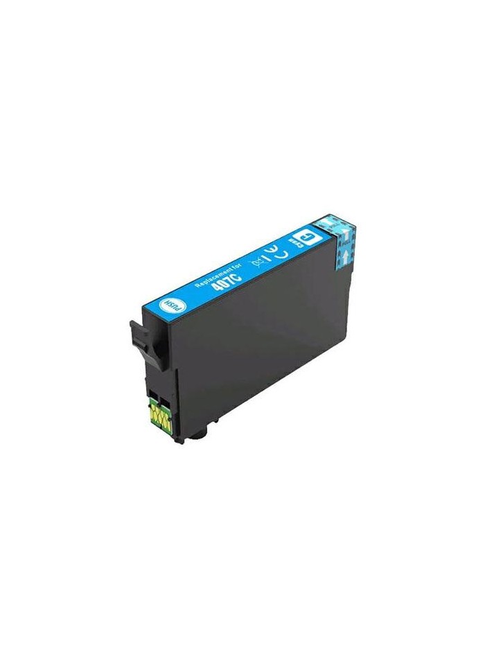 Cartucho de tinta compatible dayma epson e407 xl cian 1.900 pag. premium Cartucho de tinta compatible dayma epson e407 xl cian 1.900 pag. premium