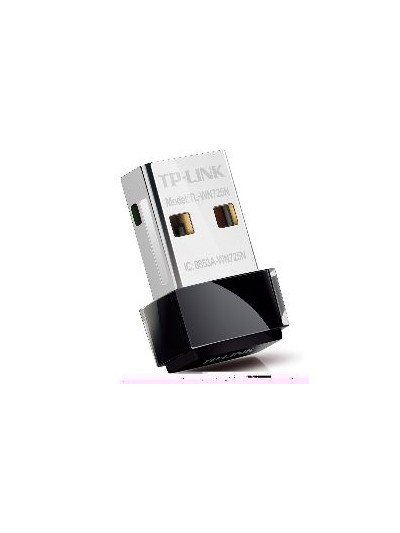 Adaptador usb 2.0 wifi 150 mbps tplink formato nano