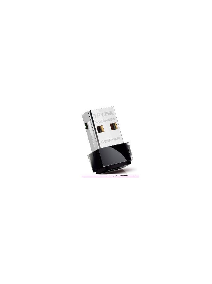 Adaptador usb 2.0 wifi 150 mbps tplink formato nano Adaptador usb 2.0 wifi 150 mbps tplink formato nano