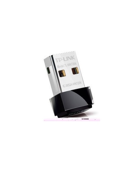 Adaptador usb 2.0 wifi 150 mbps tplink formato nano