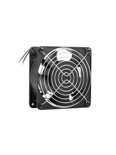 Ventilador 120 mm lanberg para rack 19 230v rejilla metalica negro