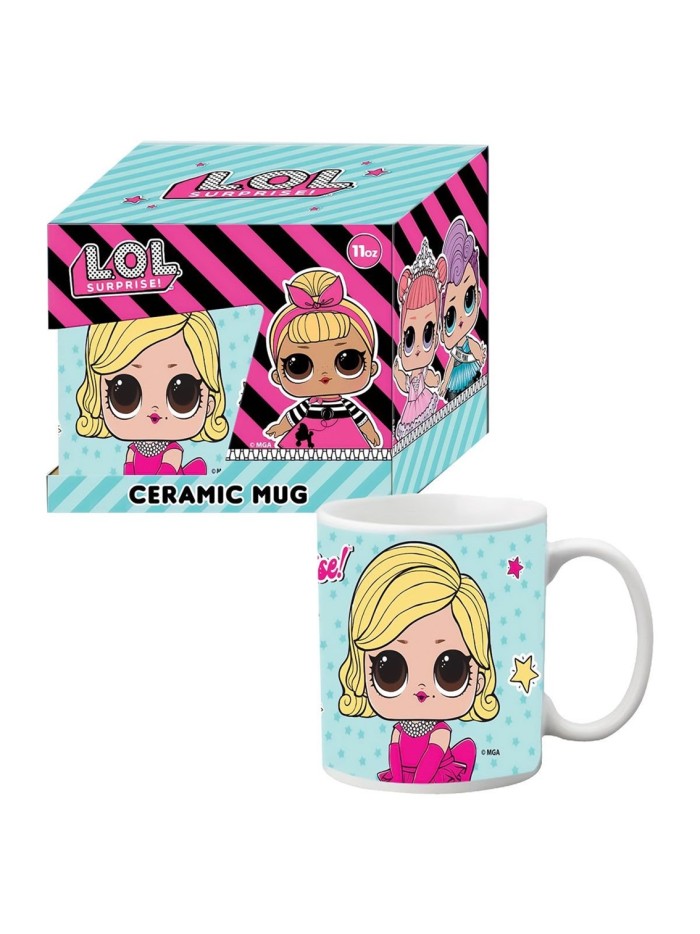 Taza gb eye lol surprise ceramica en caja de regalo azul Taza gb eye lol surprise ceramica en caja de regalo azul