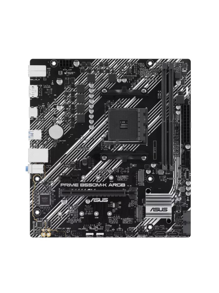 Placa base asus amd prime b550m - k argb socket am4 ddr4 x2 max 64gb 3200mhz hdmi displayport matx Placa base asus amd prime b550m - k argb socket am4 ddr4 x2 max 64gb 3200mhz hdmi displayport matx