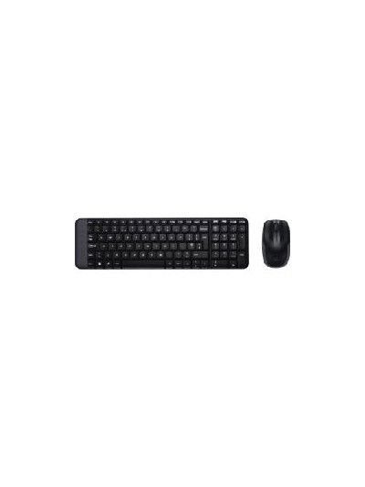 Teclado + mouse logitech mk220 wireless inalambrico ingles (eeuu)
