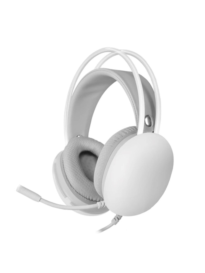 Auriculares mars gaming mh - glow jack 3.5mm rgb blancos Auriculares mars gaming mh - glow jack 3.5mm rgb blancos
