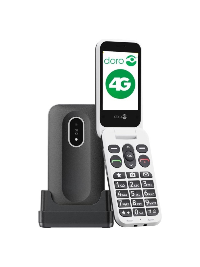 Telefono movil doro leva l20 - 2.8 pulgadas - 4g - negro - blanco Telefono movil doro leva l20 - 2.8 pulgadas - 4g - negro - blanco