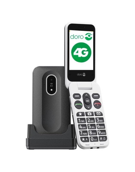 Telefono movil doro leva l20 - 2.8 pulgadas - 4g - negro - blanco