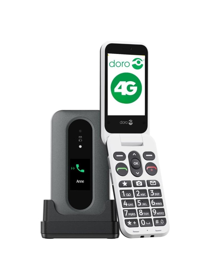Telefono movil doro leva l30 - 2.8 pulgadas - 4g - grafito - blanco Telefono movil doro leva l30 - 2.8 pulgadas - 4g - grafito - blanco