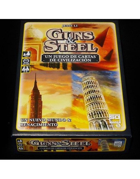 Juego de mesa guns & steel pegi 12