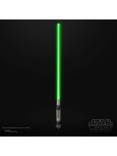 Replica sable de luz hasbro star wars black series force fx elite sabine wren