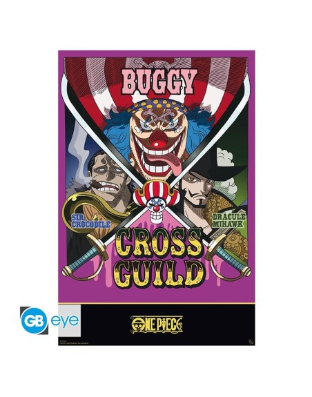 Poster gb eye maxi one piece wanted cross guild