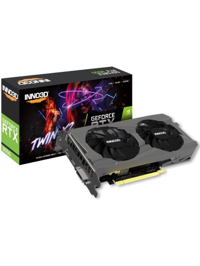 Tarjeta grafica inno3d rtx 3050 twin x2 6gb gddr6 - dp - hdmi - dvi - d