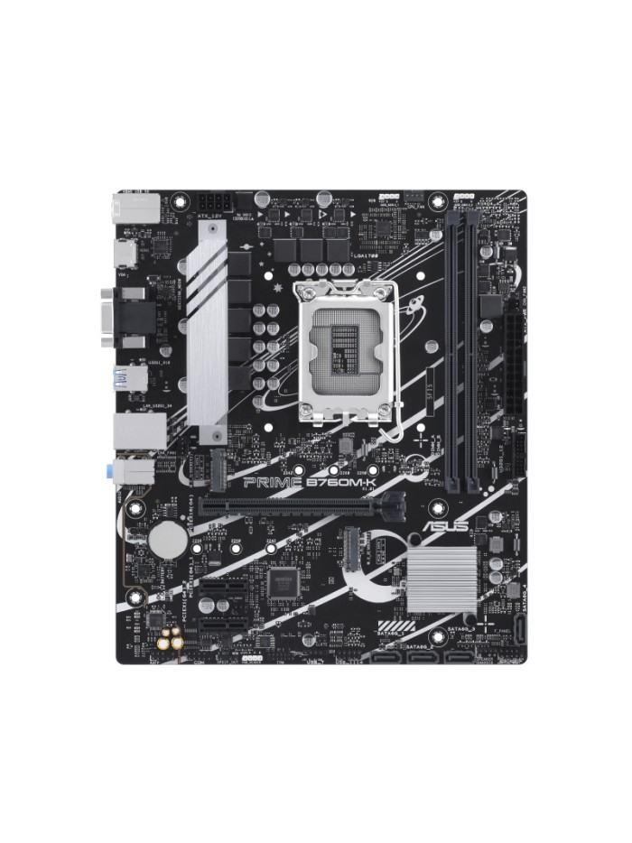 Placa base asus intel prime b760m - k socket 1700 ddr5 x2 max 96gb hdmi d - sub matx Placa base asus intel prime b760m - k socket 1700 ddr5 x2 max 96gb hdmi d - sub matx