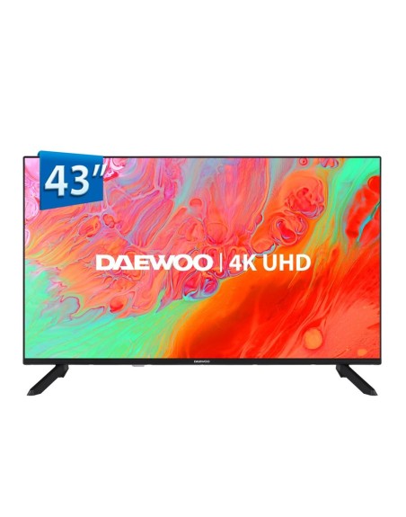 Tv daewoo 43 pulgadas led 4k uhd - 43dm65uv - smart tv