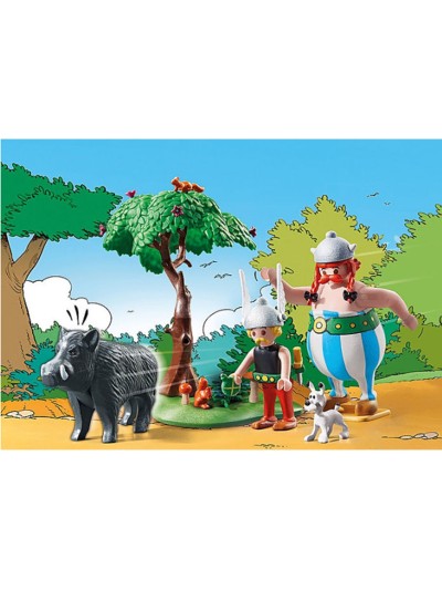 Playmobil astérix: la caza del jabalí