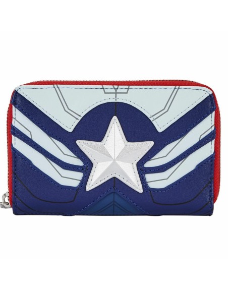 Cartera loungefly marvel falcon capitán américa cosplay